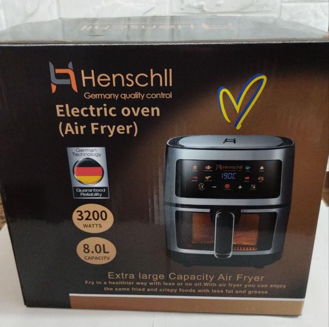 Аерогриль Henschll HS-012 з чашою 8 л 3200 Вт (HS-012) - фото 5 Аерогриль Henschll HS-012 з чашою 8 л 3200 Вт (HS-012) - фото 5