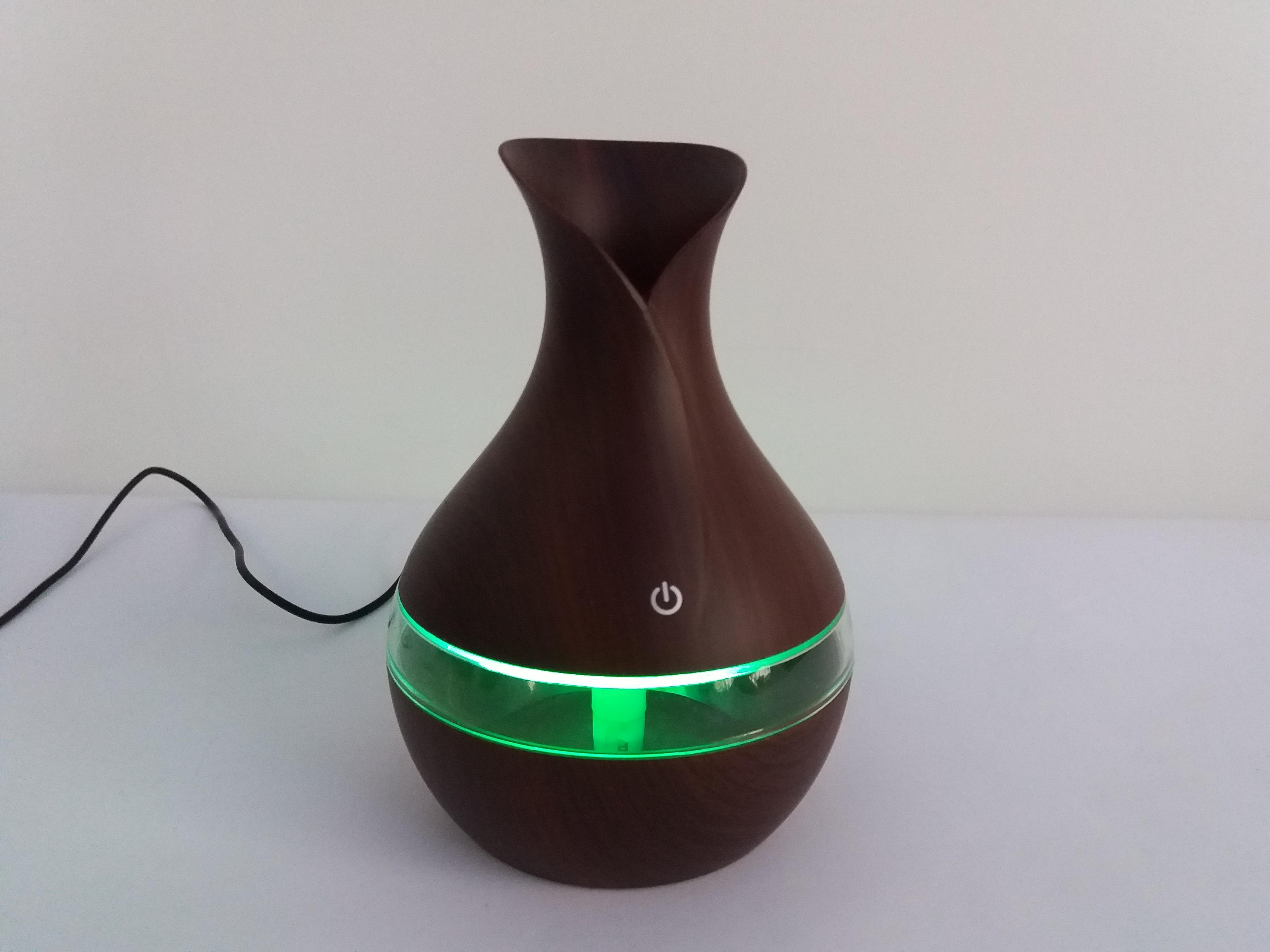 Зволожувач повітря аромадиффузор Mini USB Humidifer c підсвічуванням 300 мл 053 Темно-коричневий (5065) - фото 5