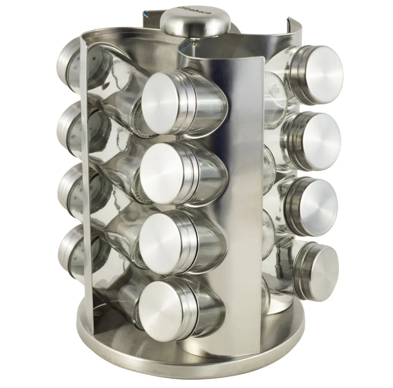 Набір ємностей для спецій Ofenbach KM-101003 16 шт. на підставці (NA002419)