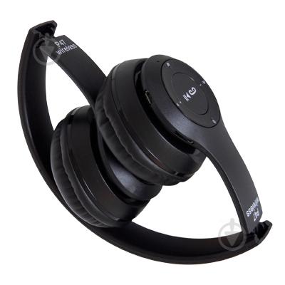 Навушники бездротові UKC P47 Bluetooth вбудований FM - фото 4