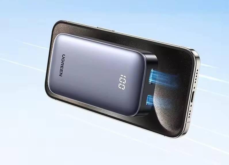 Повербанк Ugreen PB502 10000 mah 30W со сквозной зарядкой (26389494) - фото 5