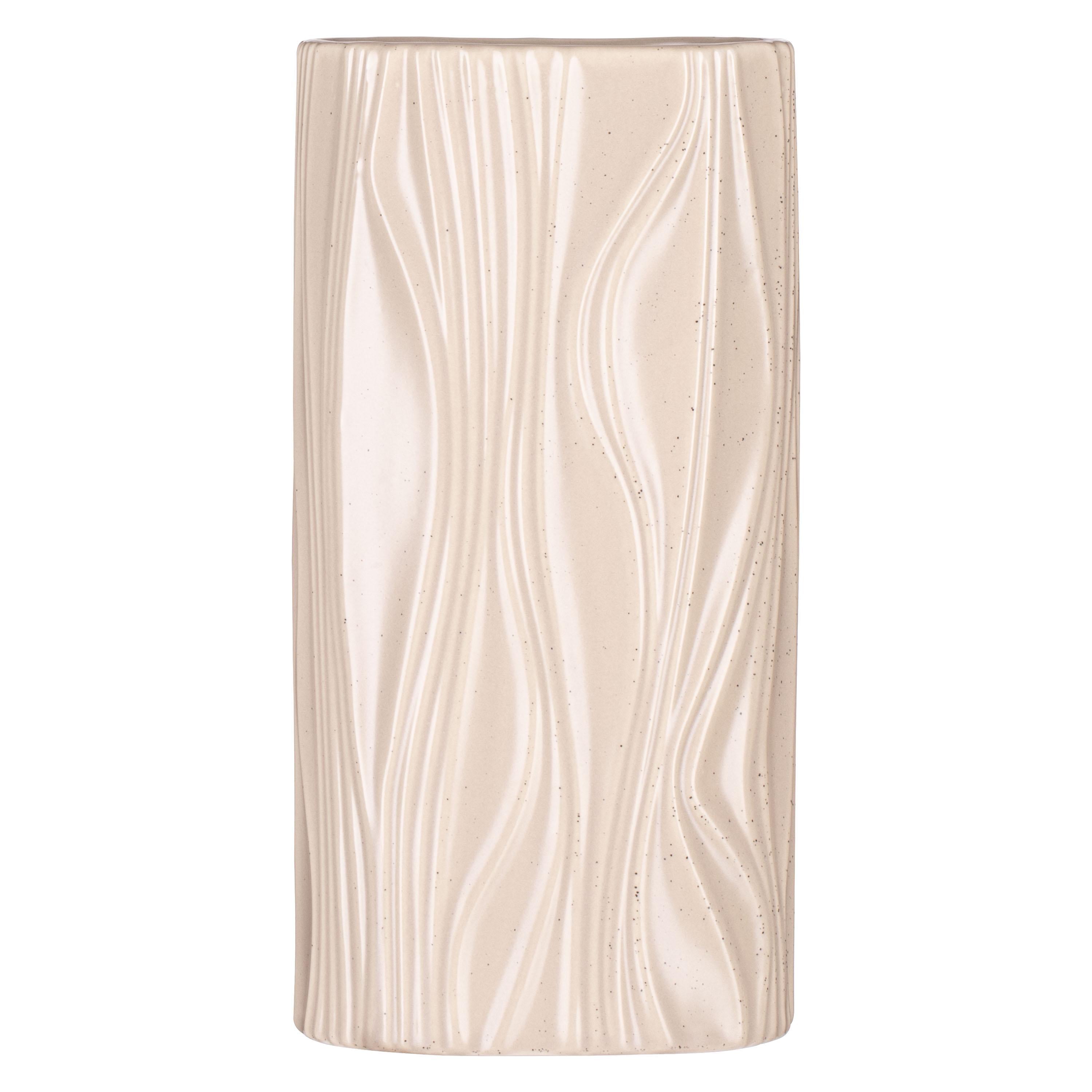 Ваза Ardesto Liguria 12,2х24 см Бежевый (AR3805B)