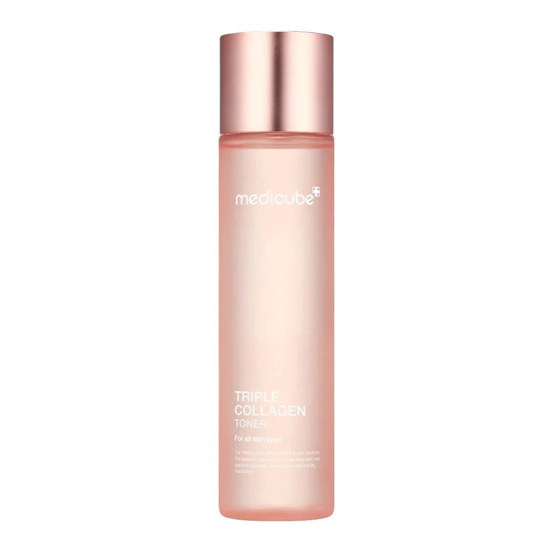 Тонер с коллагеном и гиалуроновой кислотой увлажняющий Medicube Triple Collagen Toner 140 мл