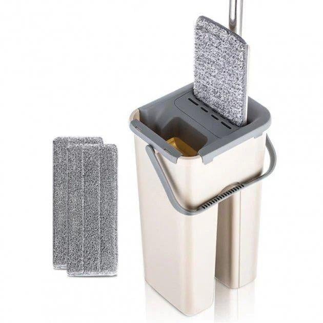 Комплект швабра и ведро с автоотжимом 8 л - фото 6 Комплект швабра и ведро с автоотжимом 8 л - фото 6