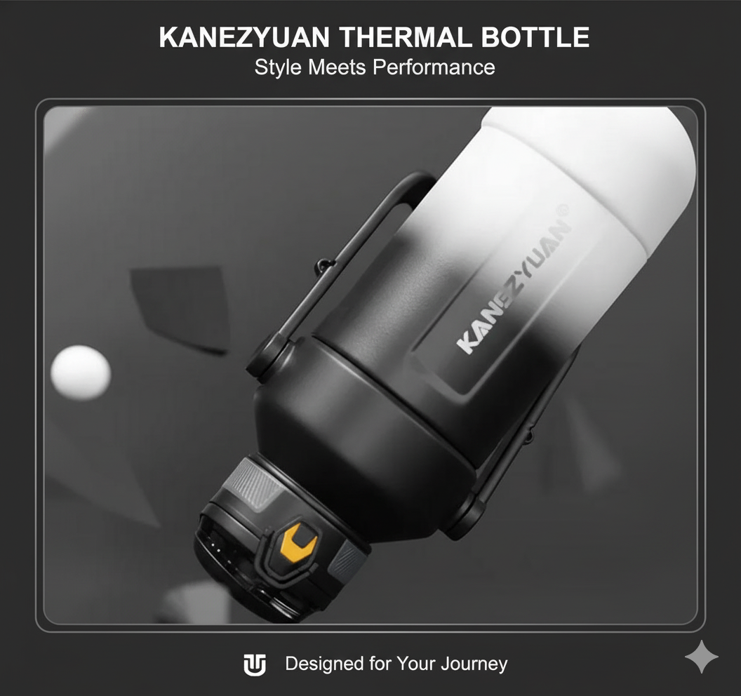 Термос из нержавеющей стали KANGZYUAN с двойной стенкой вакуумный 2000 мл градиент Черный (2458474288) - фото 4 Термос из нержавеющей стали KANGZYUAN с двойной стенкой вакуумный 2000 мл градиент Черный (2458474288) - фото 4