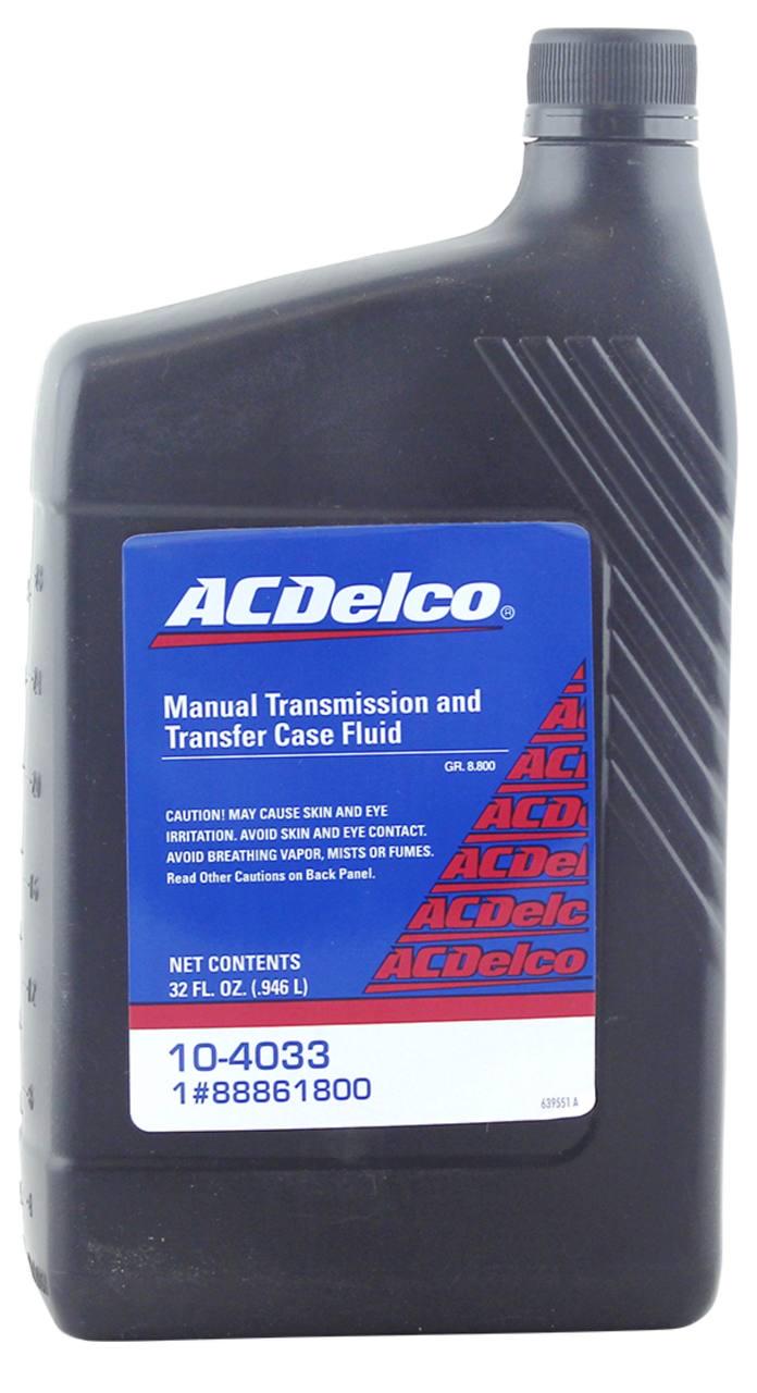 Трансмісійне мастило ACDelco Manual Transmission and Transfer Case Fluide 0,946 л (104033)