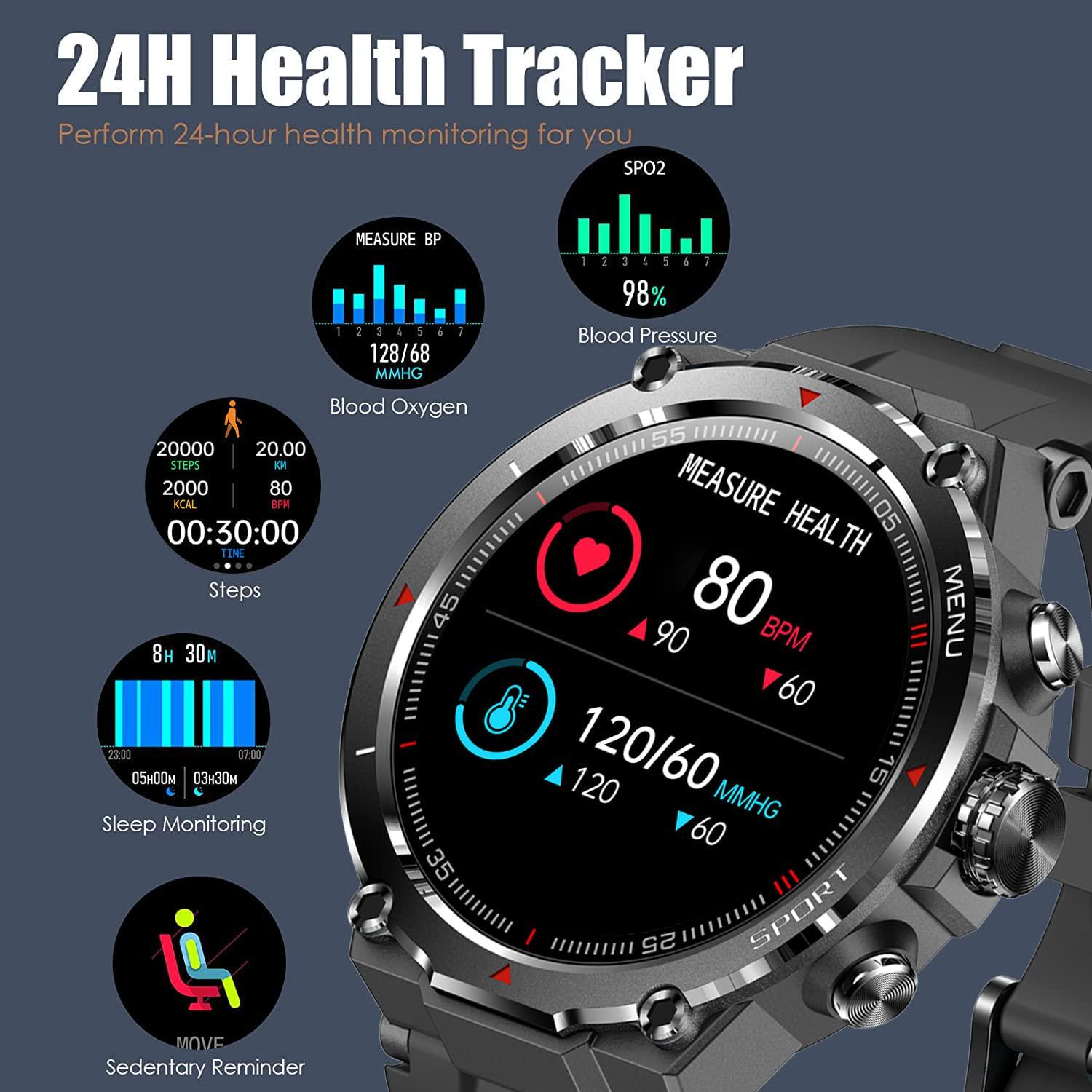 Смарт-годинник Lige HM09 тонометр/пульсиметр/кисень у крові/дзвінки Black (eb6bf877) - фото 13 Смарт-годинник Lige HM09 тонометр/пульсиметр/кисень у крові/дзвінки Black (eb6bf877) - фото 13