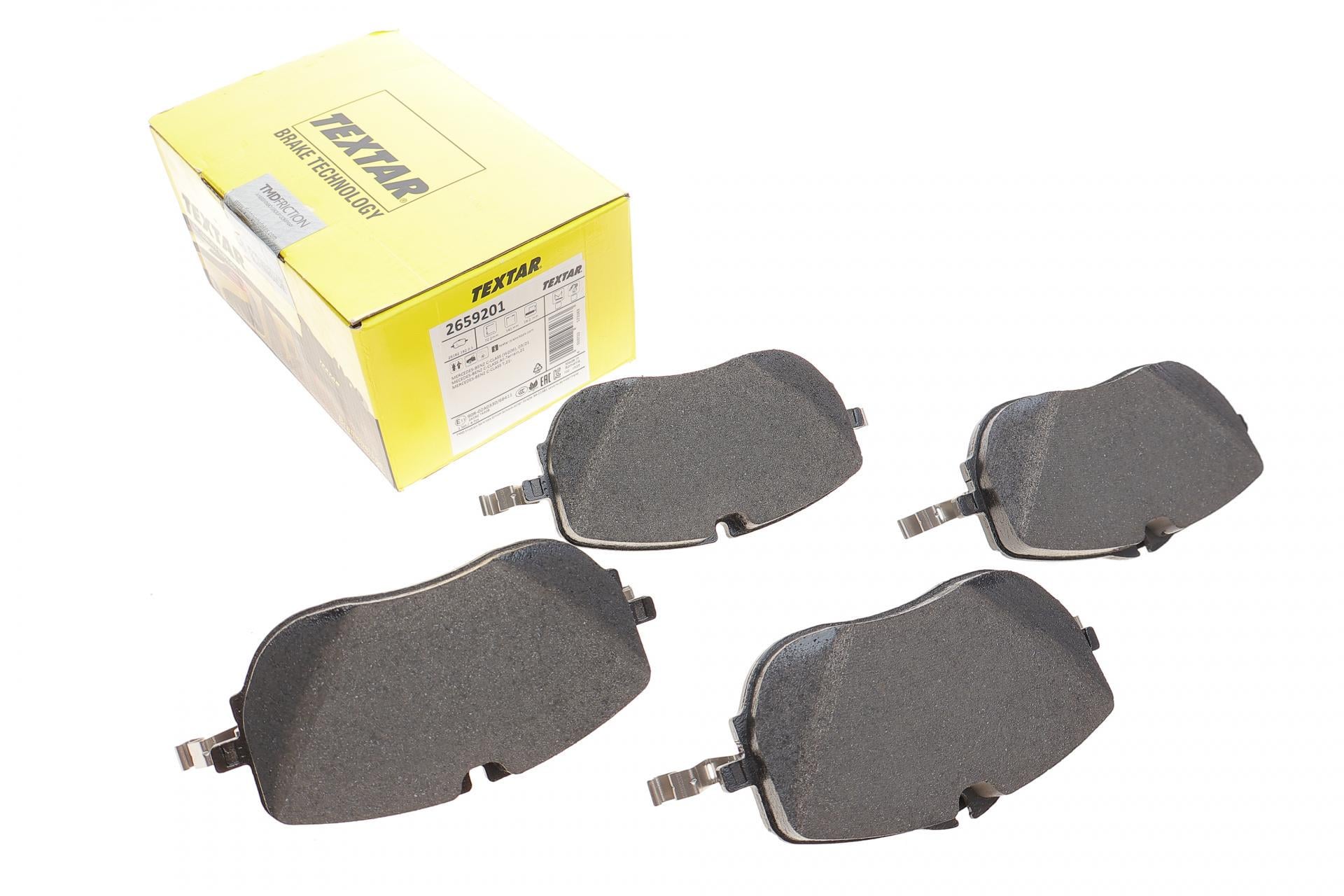 Колодки тормозные передние TEXTAR для MB C-class W206 21- OM654 Q+ (2659201) Колодки тормозные передние TEXTAR для MB C-class W206 21- OM654 Q+ (2659201)