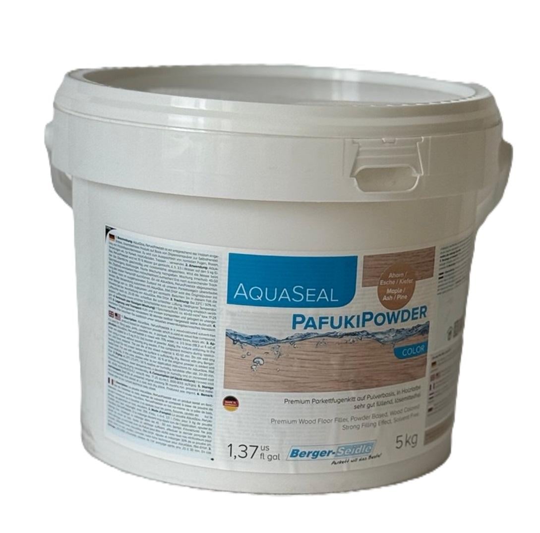 Шпатлевка цветная для паркета Berger AquaSeal Pafuki Powder 5 л Сосна