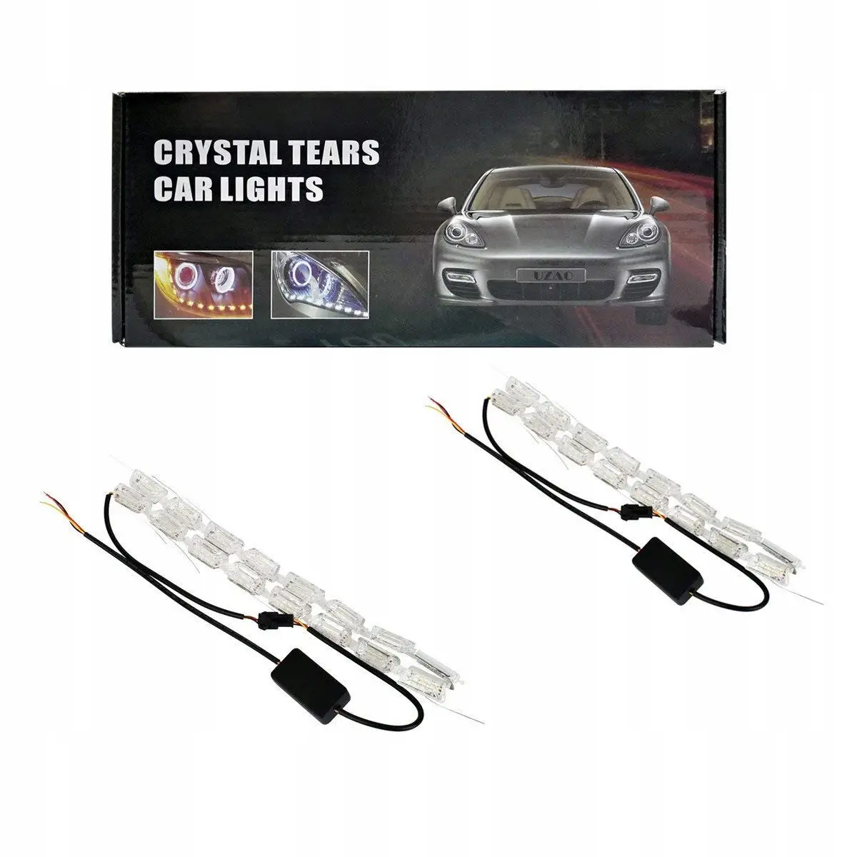 Денні ходові вогні гнучкі CRYSTAL RGB з анімацією запуску для AUDI 50-70 см (00285) - фото 2 Денні ходові вогні гнучкі CRYSTAL RGB з анімацією запуску для AUDI 50-70 см (00285) - фото 2