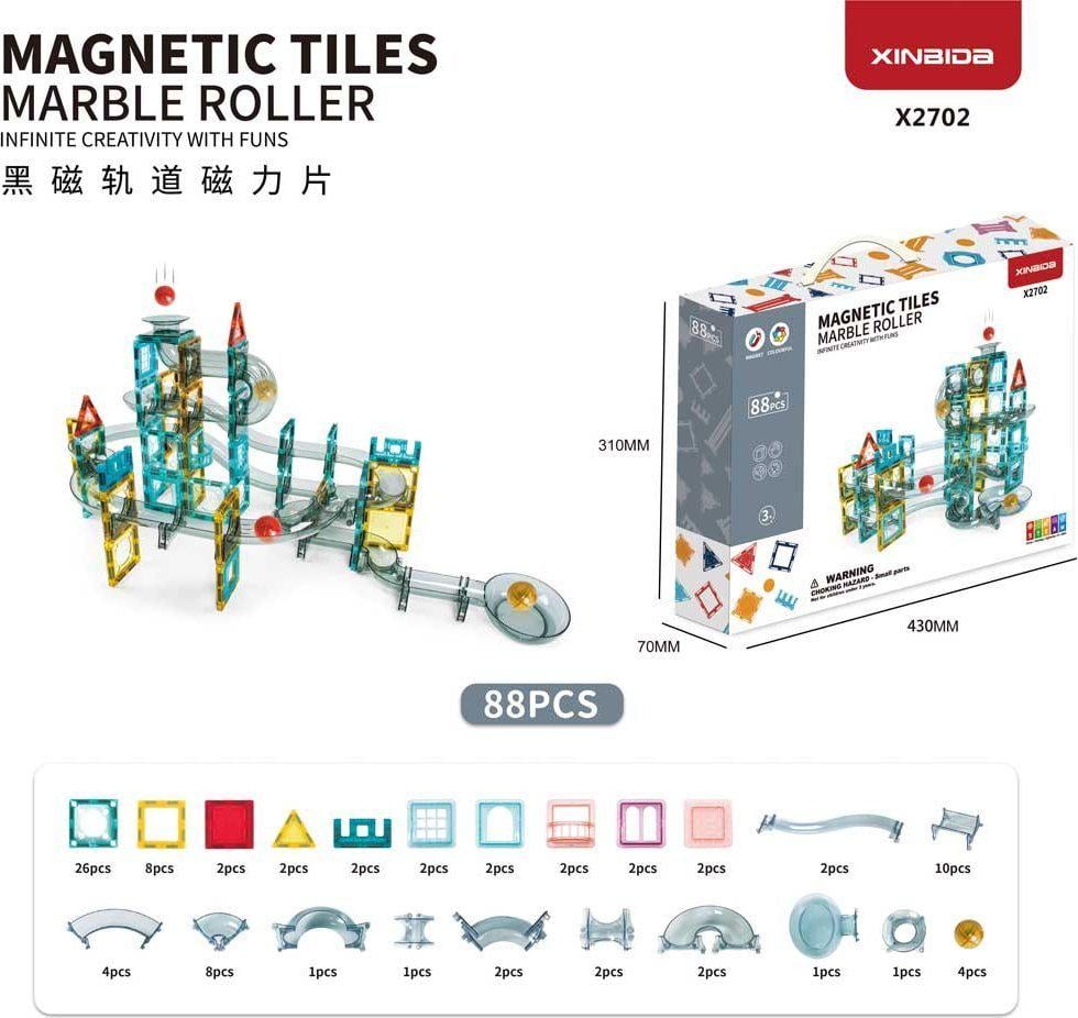 Конструктор магнітний Track Ball 88 ел. (428235) - фото 3 Конструктор магнітний Track Ball 88 ел. (428235) - фото 3