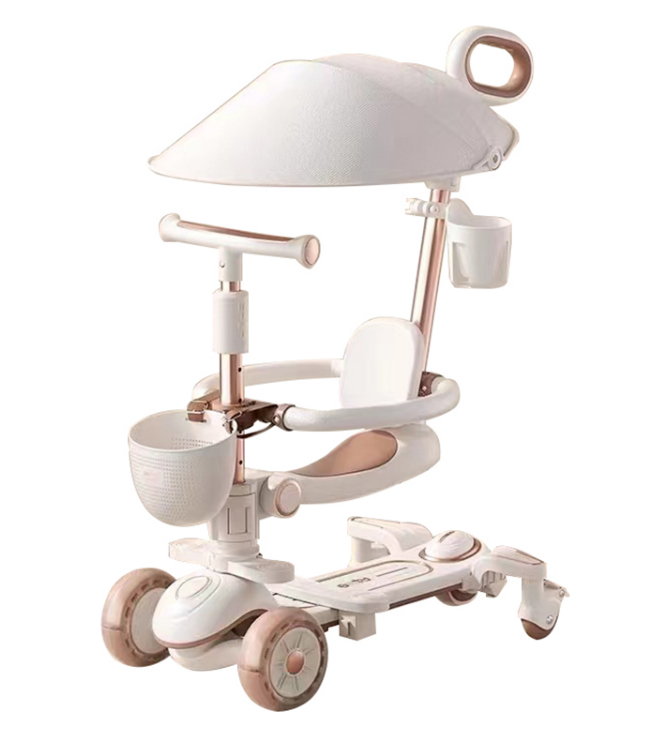 Самокат детский 4in1 8028 Белый