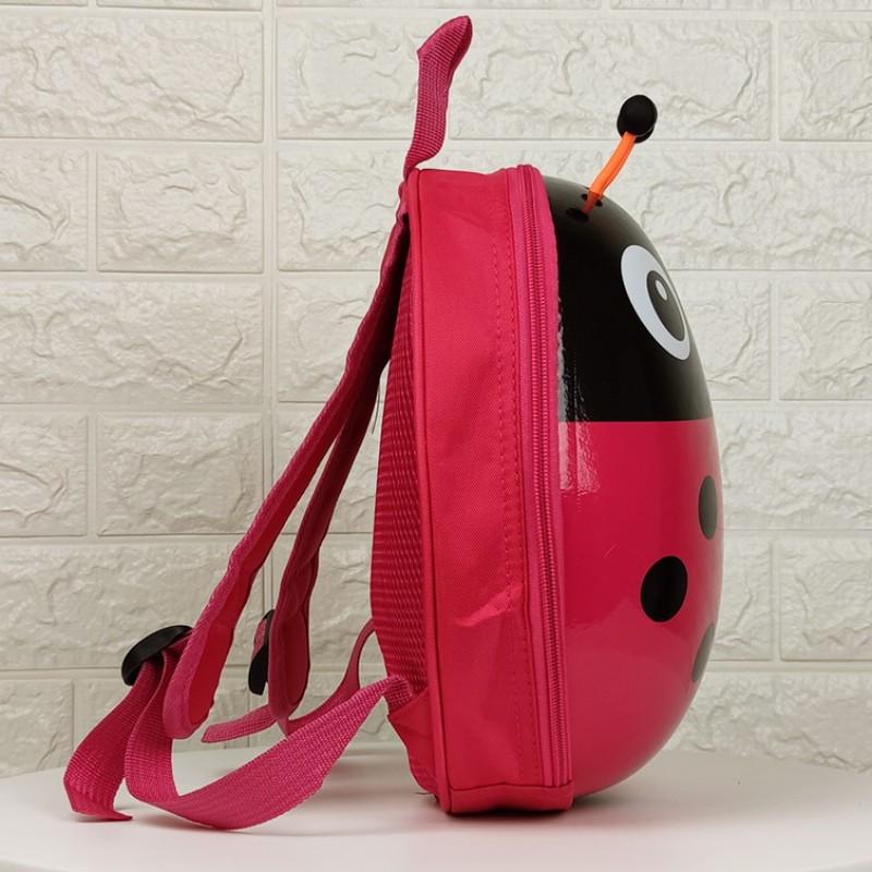 Рюкзак дитячий каркасний Божа корівка Малиновий (HY0002-M) - фото 2