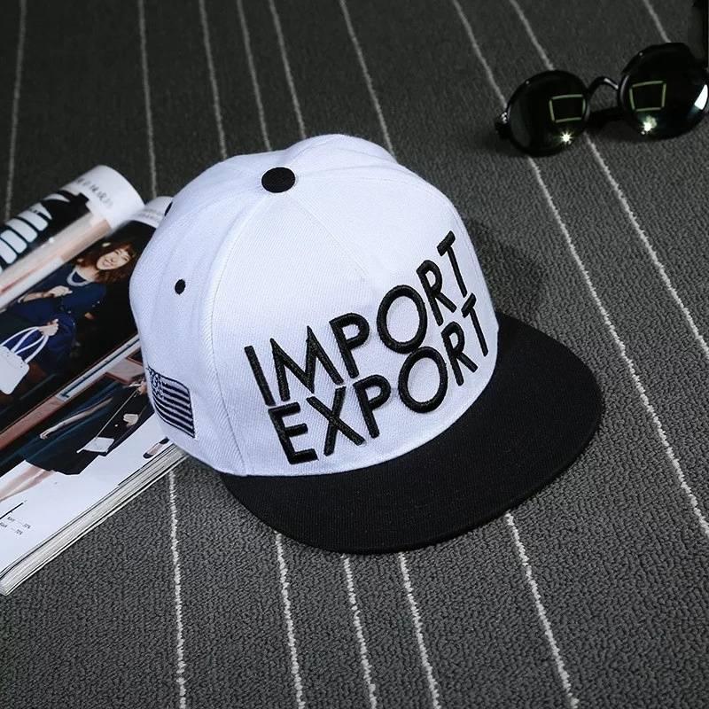Кепка снепбек Import Export с прямым козырьком унисекс Белый