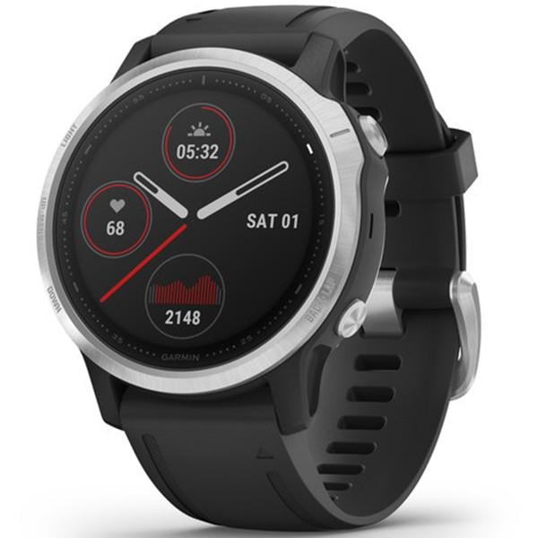 Смарт-годинник Garmin Fenix 6S Silver (43287)