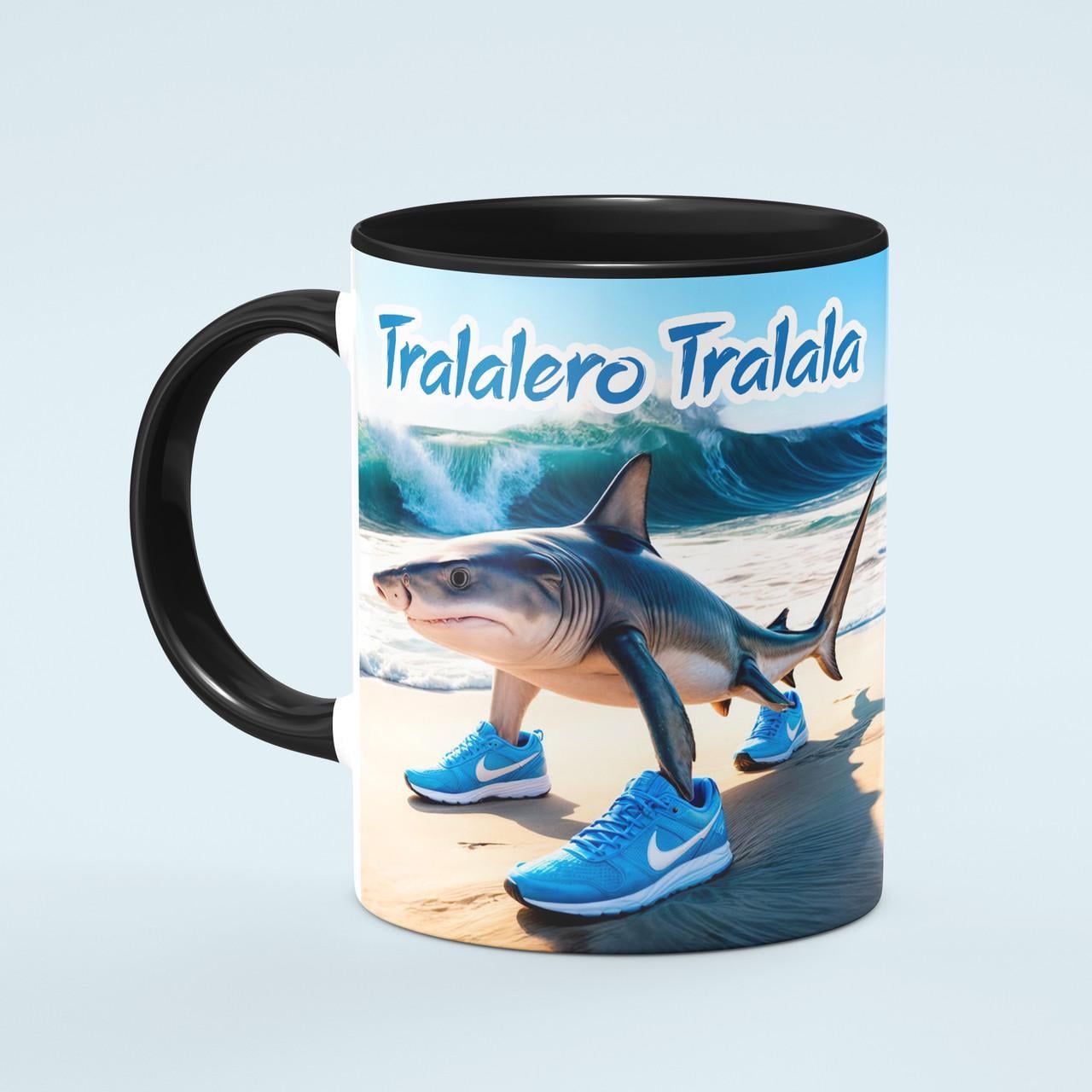 Чашка Tralalero Tralala 330 мл Черный