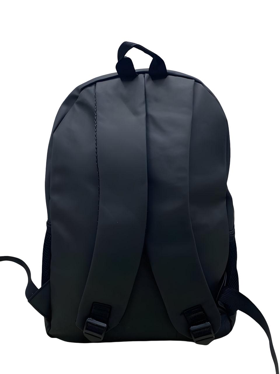 Рюкзак міський з матовим покриттям 43х30х14 см Чорний (7832) - фото 2