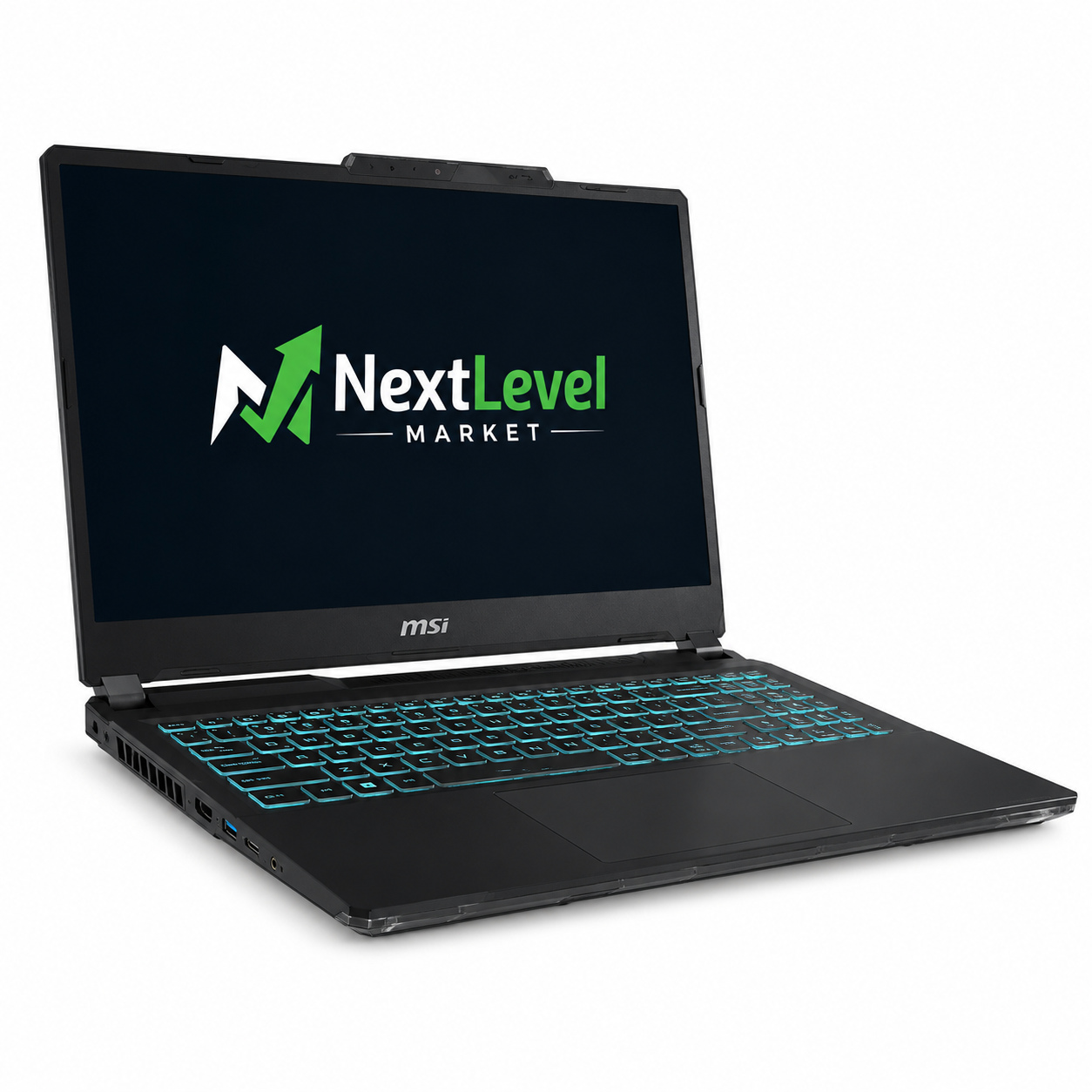Ноутбук MSI Cyborg 15 B2RWEKG-074XRO 15,6" FHD IPS 144 Гц Intel Core 5 210H RAM 16 ГБ/SSD 512 ГБ GeForce RTX 5050 8 ГБ FreeDOS Чорний (004-65867)