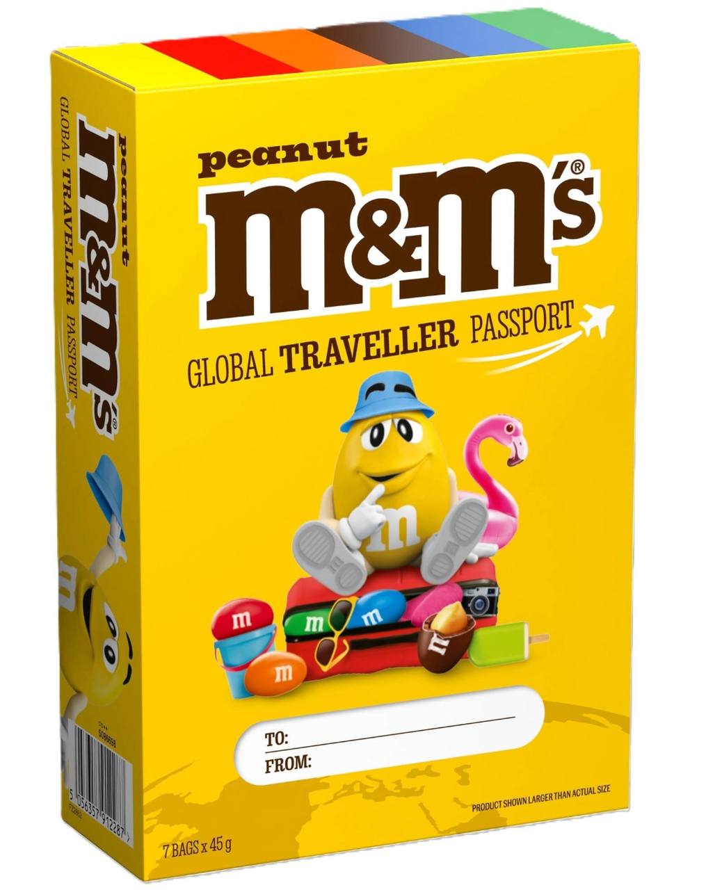 Драже M&M's Peanut Passport 7 x 45 г (2501840642)