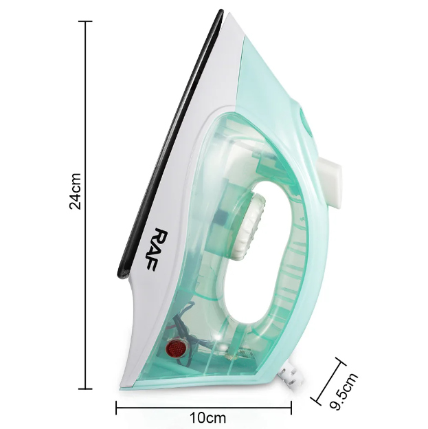 Праска парова RAF R.1106 та керамічною підошвою 1800 Вт Бірюзовий - фото 7 Праска парова RAF R.1106 та керамічною підошвою 1800 Вт Бірюзовий - фото 7