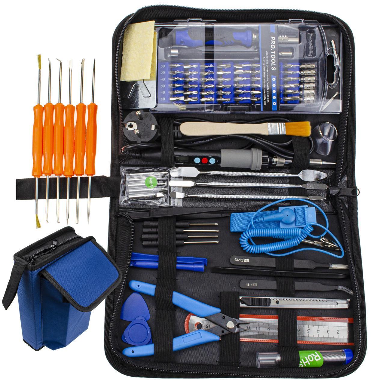 Набор для пайки и ремонта электроники паяльник 60 Вт (3001309525)