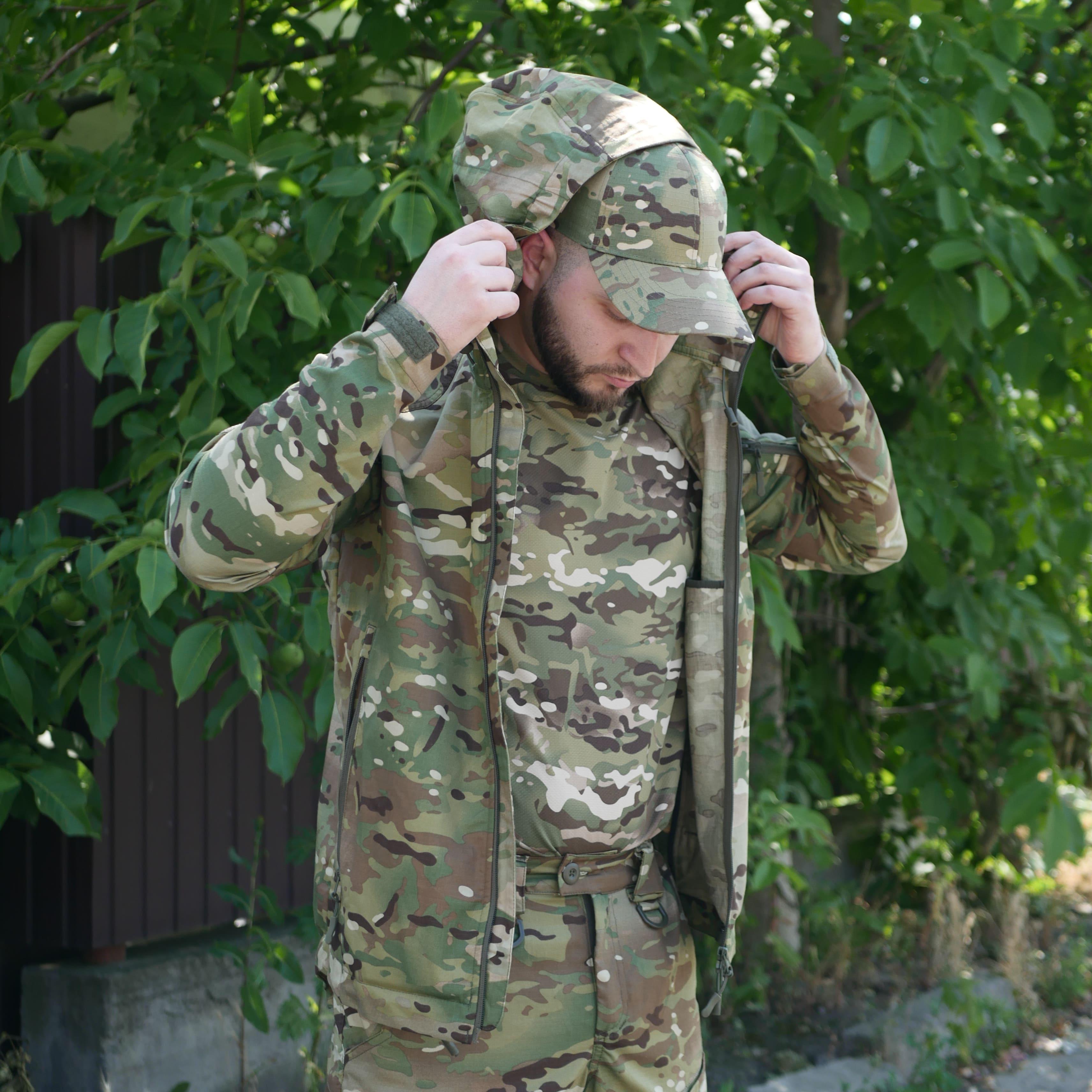 Куртка Twill GEN I Military універсальний захист у літньому форматі XL Мультикам (1849-XL) - фото 17 Куртка Twill GEN I Military універсальний захист у літньому форматі XL Мультикам (1849-XL) - фото 17