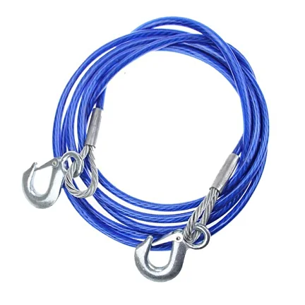 Трос буксировочный для легковых/грузовых и сельскохозяйственных транспортных средств 4 м/3 тонн (C00702-1) - фото 7 Трос буксировочный для легковых/грузовых и сельскохозяйственных транспортных средств 4 м/3 тонн (C00702-1) - фото 7