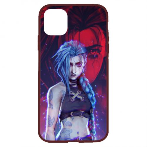 Чехол для iPhone 11 Аркейн Джнкс