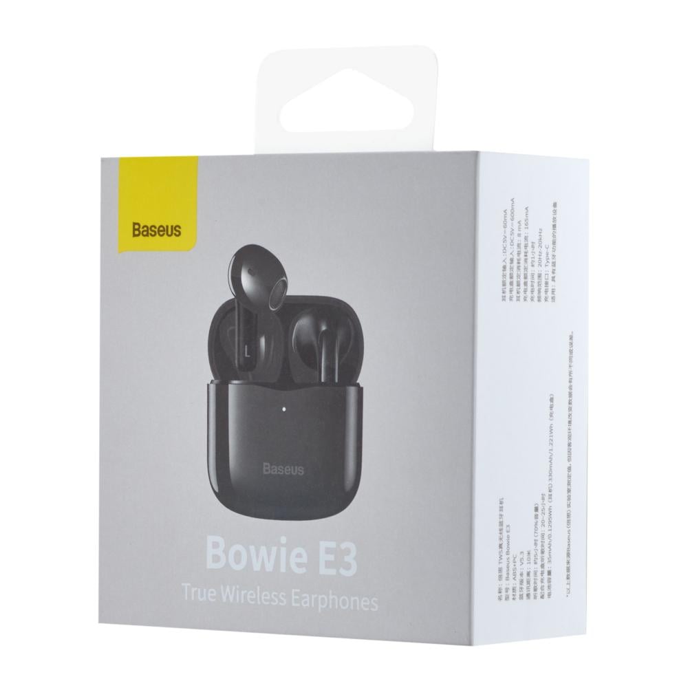 Наушники BASEUS True Wireless Earphones Bowie E3 NGTW080001 Black - фото 4