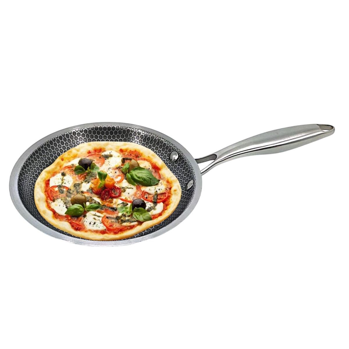 Сковорода для пиццы HONEYCOMB A-PLUS с антипригарным покрытием 20 см (3057 CS) - фото 2