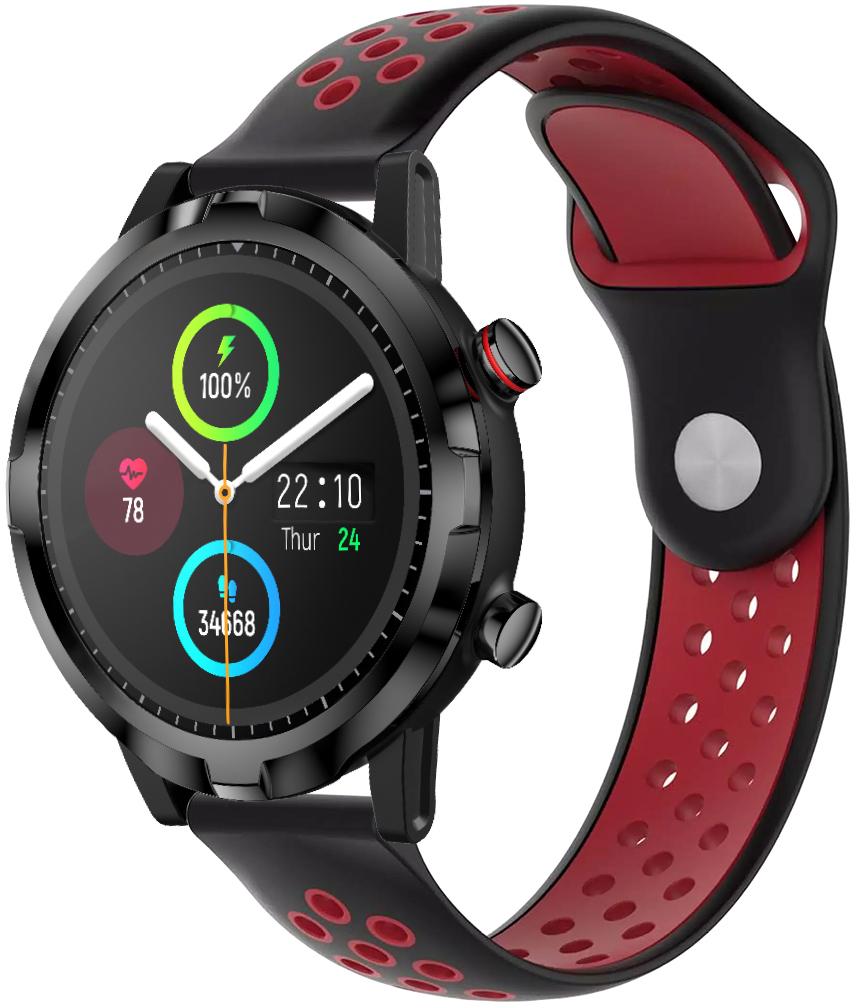 Ремешок Sport для Haylou Smart Watch RT LS05S 22 мм Black/Red (23207-44)