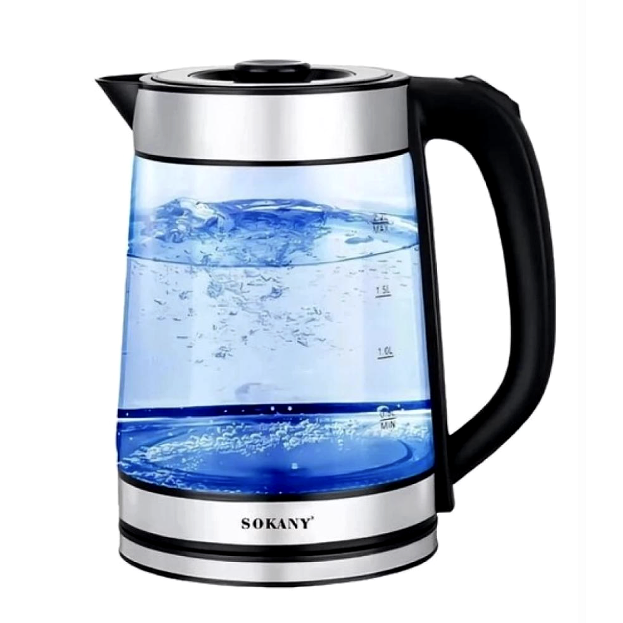 Электрочайник с подсветкой Sokany 2,2 л 2000 Вт (1771405756045)