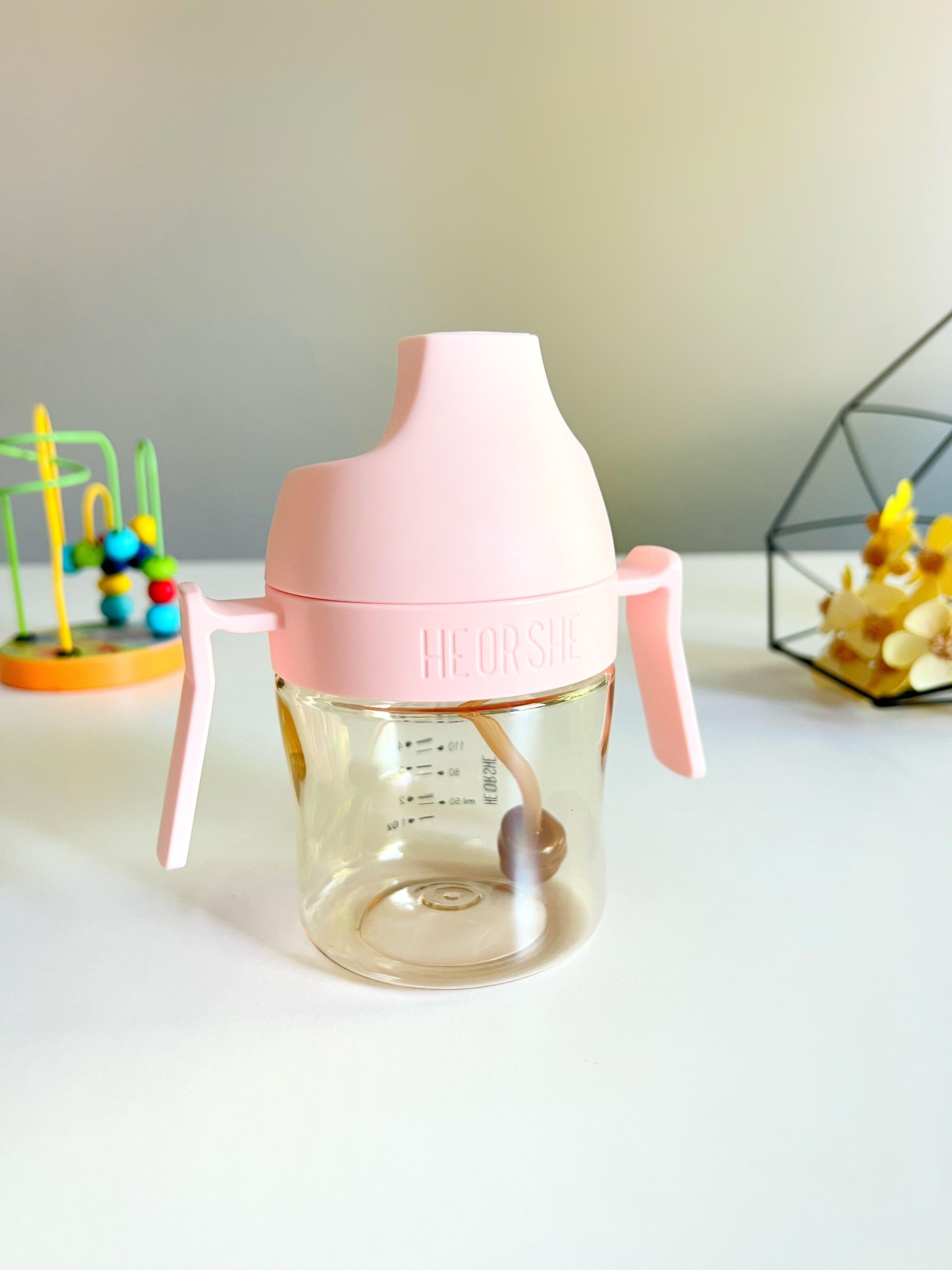 Поильник детский HEORSHE 6+ мес 210 мл Розовый (28056553) - фото 1 Поильник детский HEORSHE 6+ мес 210 мл Розовый (28056553) - фото 1