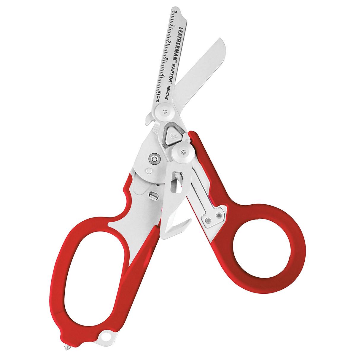 Мультитул Leatherman Raptor Rescue 6 инструментов с кобурой Red (832338)
