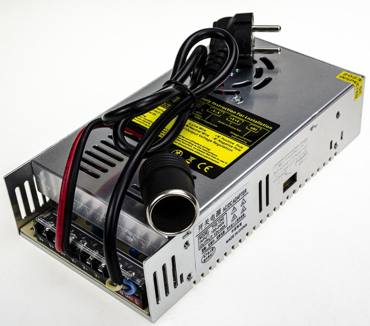 Адаптер Volt с 220V на 12V прикуриватель 50А 600W для компрессора/автохолодильника/мойки (2072476256)
