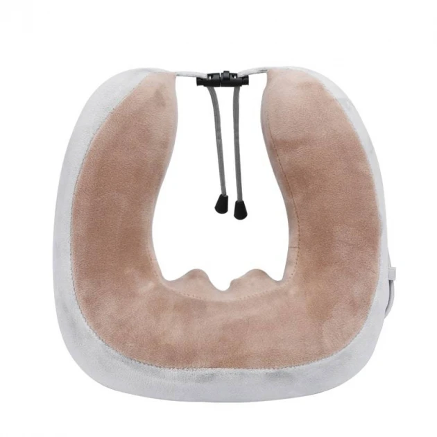 Массажер-подушка U-Shaped Pillow с 3 функциями Бежевый (2734344553)