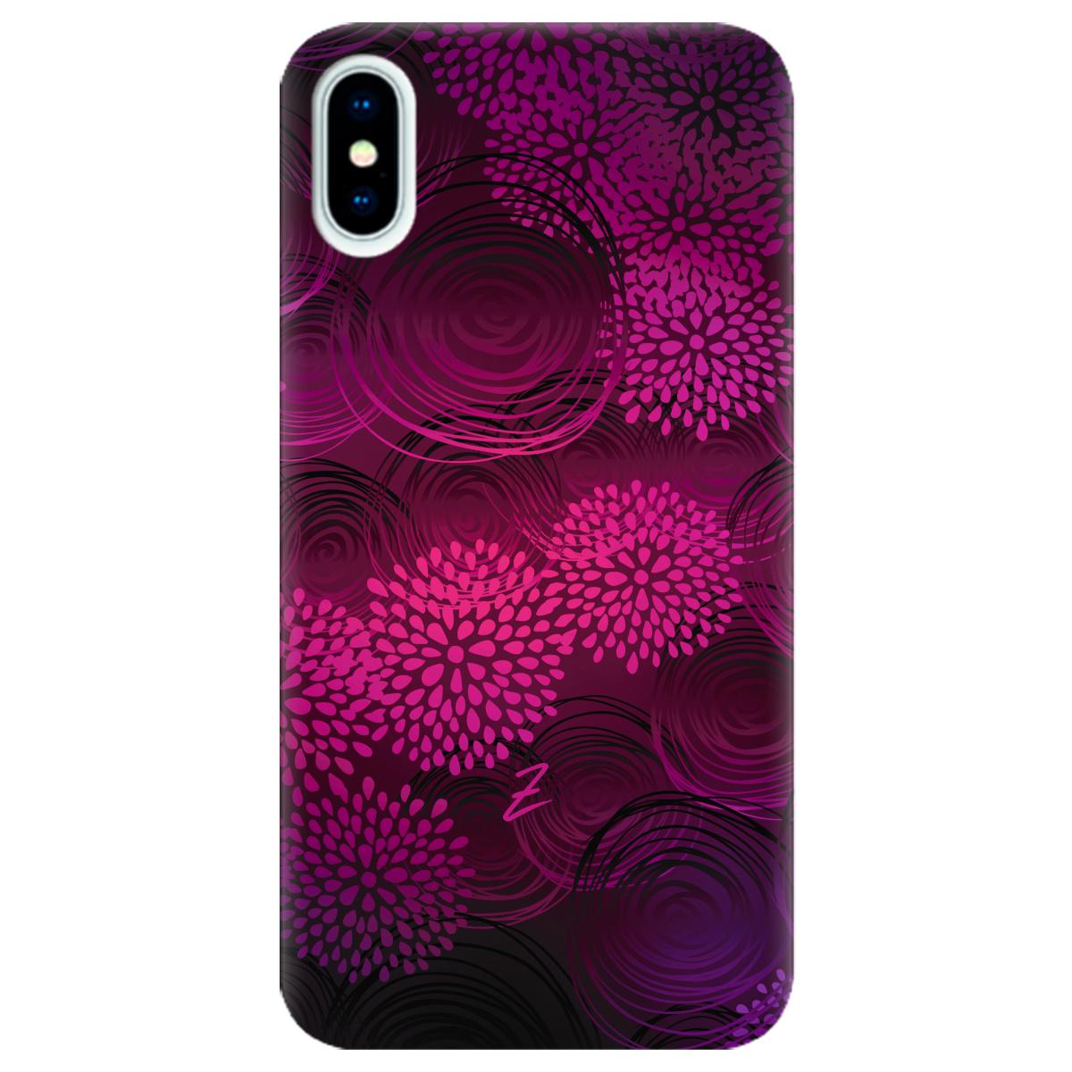 Силиконовый чехол Zorrov для Apple iPhone X - Salute (10290050153033647)