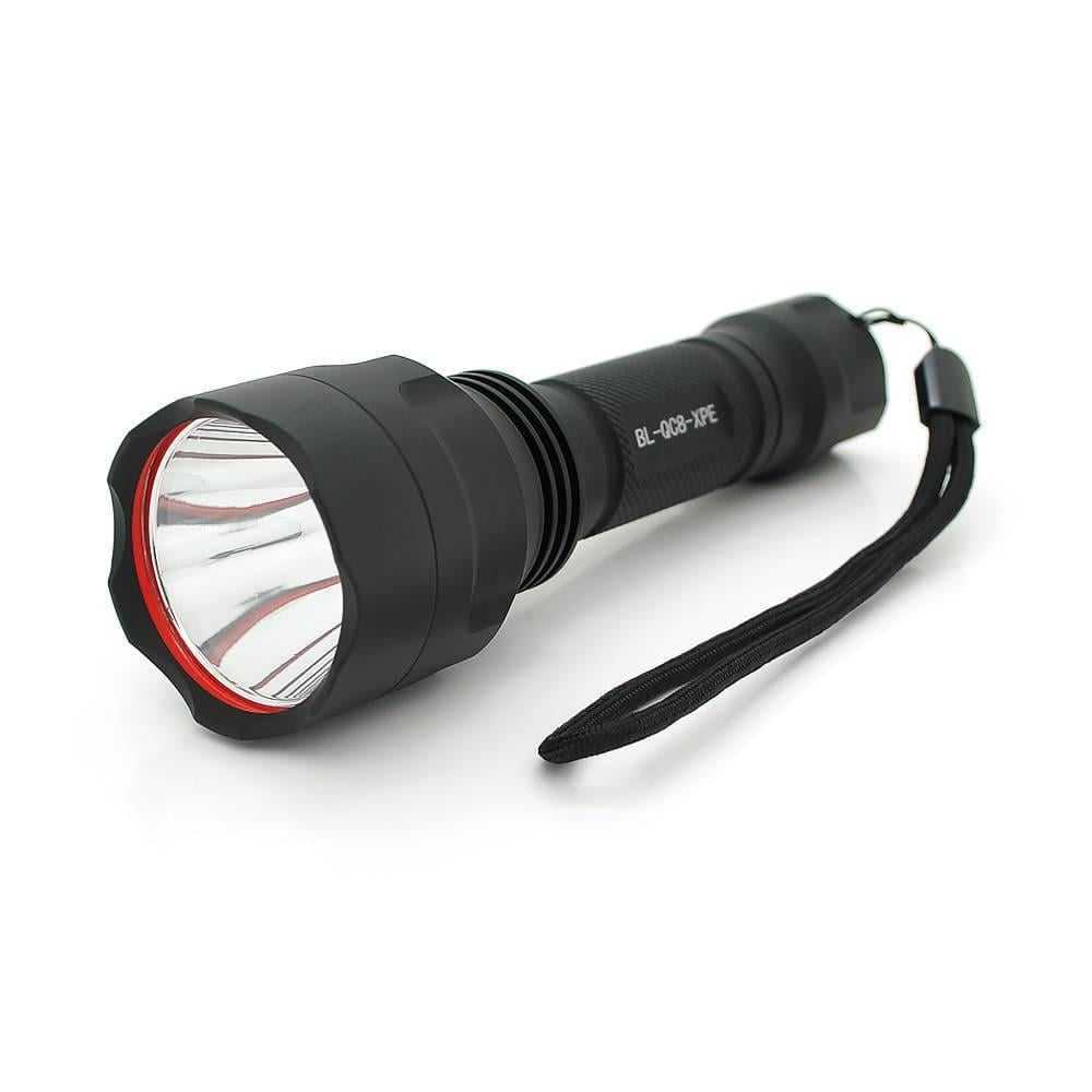 Ліхтар-підствольний тактичний Bailong BL-QC8-XPE 1LED XPE 3W 1 режим IP44 СЗУ 142х36х28 мм Black (26945)