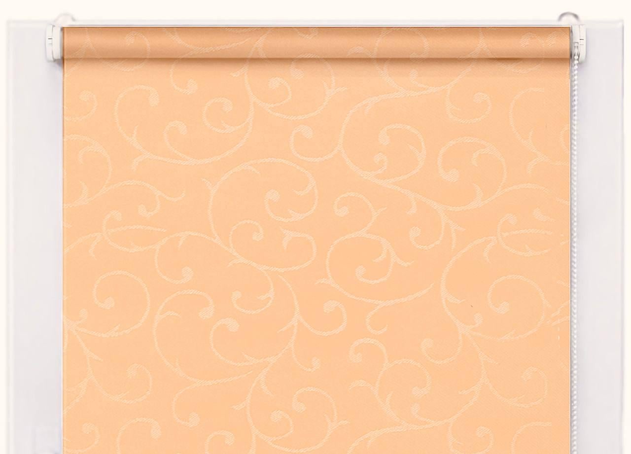 Роллета тканевая Amelia 06 170x160 см Оранжевый (18099380)