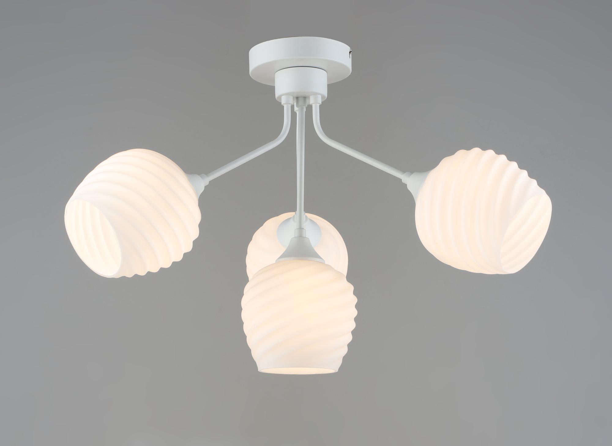 Люстра декоративная на кухню Sirius B N6120/4 WT Белый