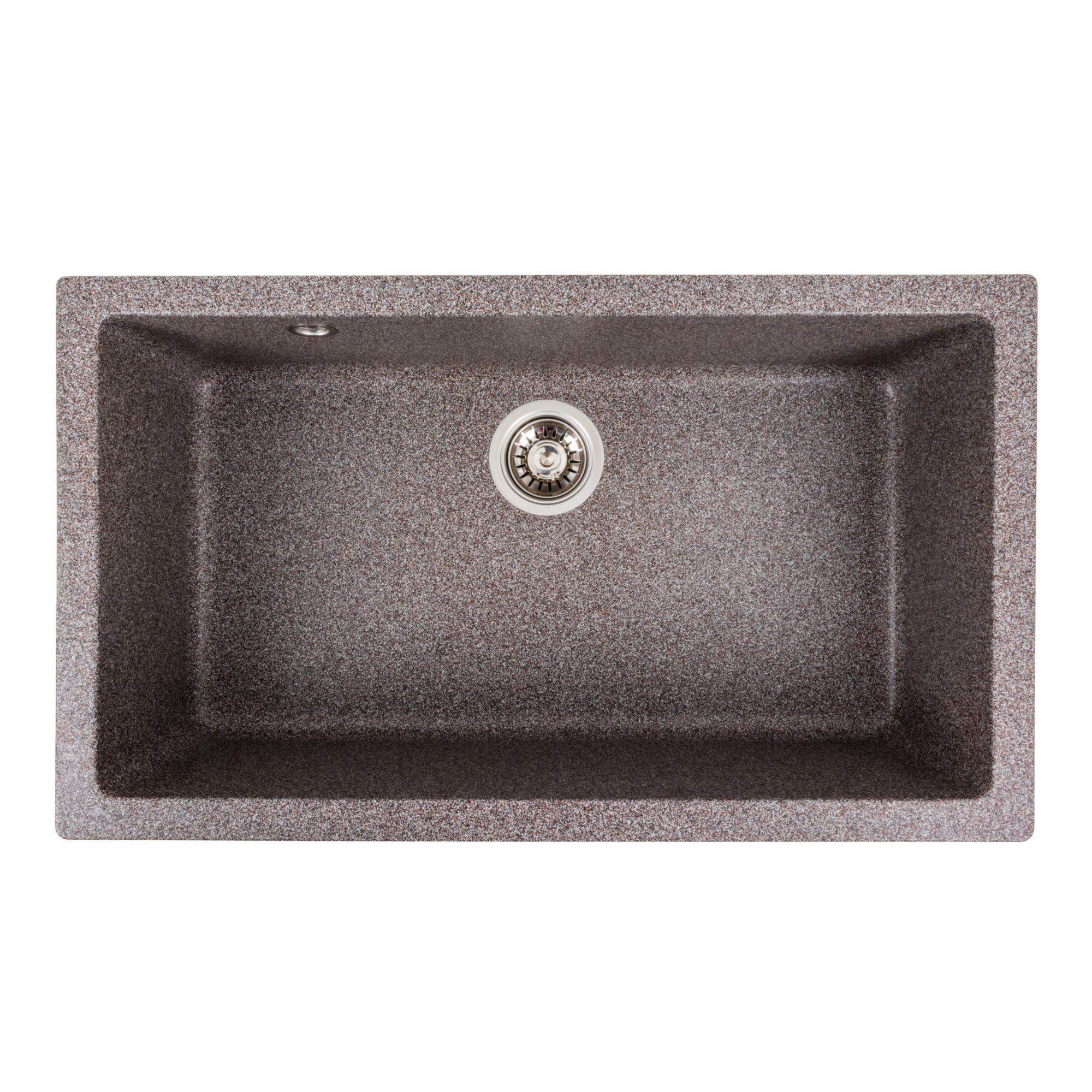 Мийка гранітна для кухні Platinum 7945 Paruana Мікс матова