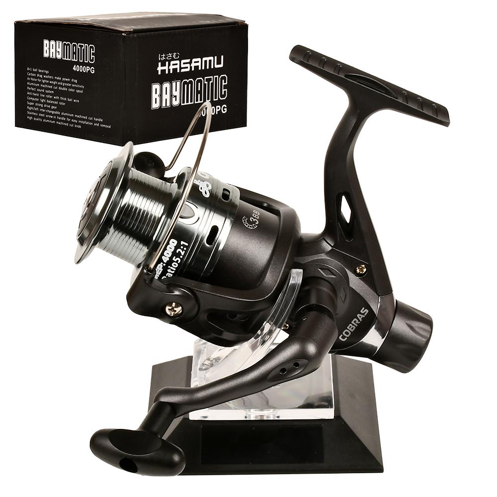 Котушка риболовна Sams Fish Сobra New 4000 3bb 2 шпулі Black (FF23816) - фото 5 Котушка риболовна Sams Fish Сobra New 4000 3bb 2 шпулі Black (FF23816) - фото 5