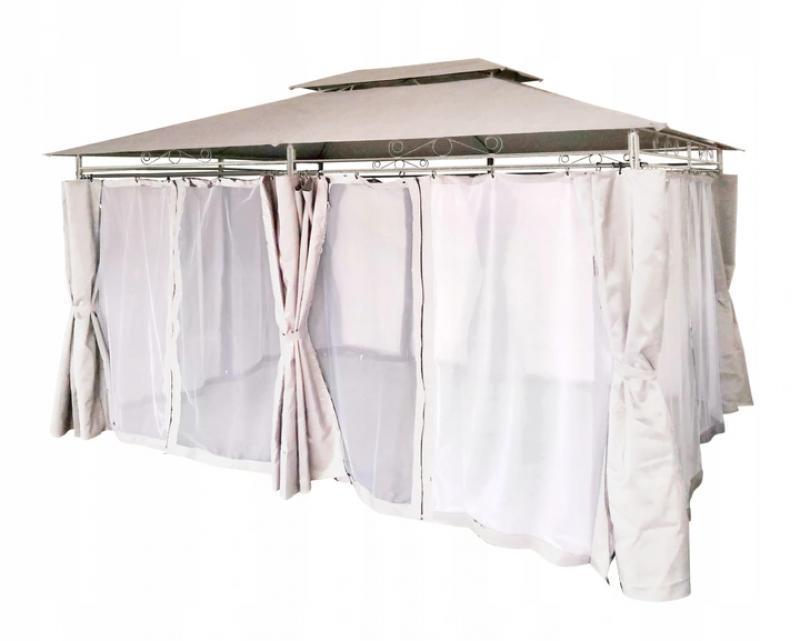 Павильон садовый GardenLine TOTEM 400х280 см Бежевый (62cc0aad6a422623392ae372)