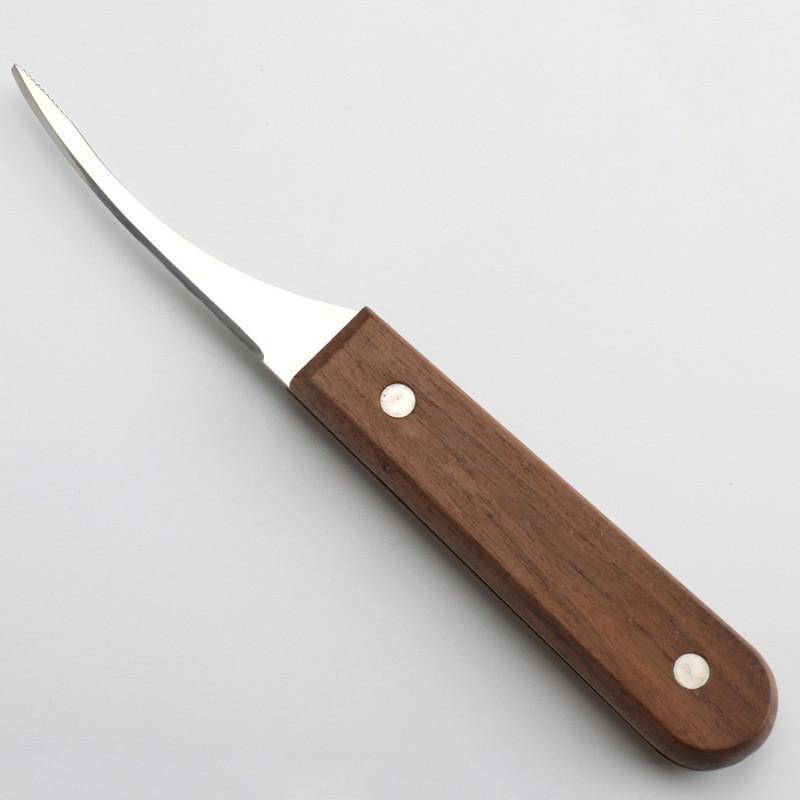 Кухонний ніж для чищення креветок та інших морепродуктів нержавіюча сталь (137748) - фото 3