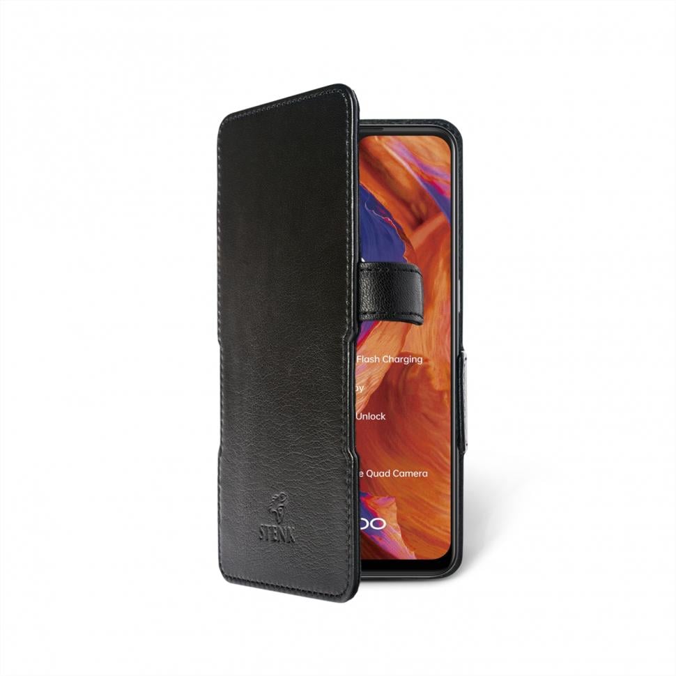 Чехол книжка Stenk Prime для OPPO A73 Черный (68063)