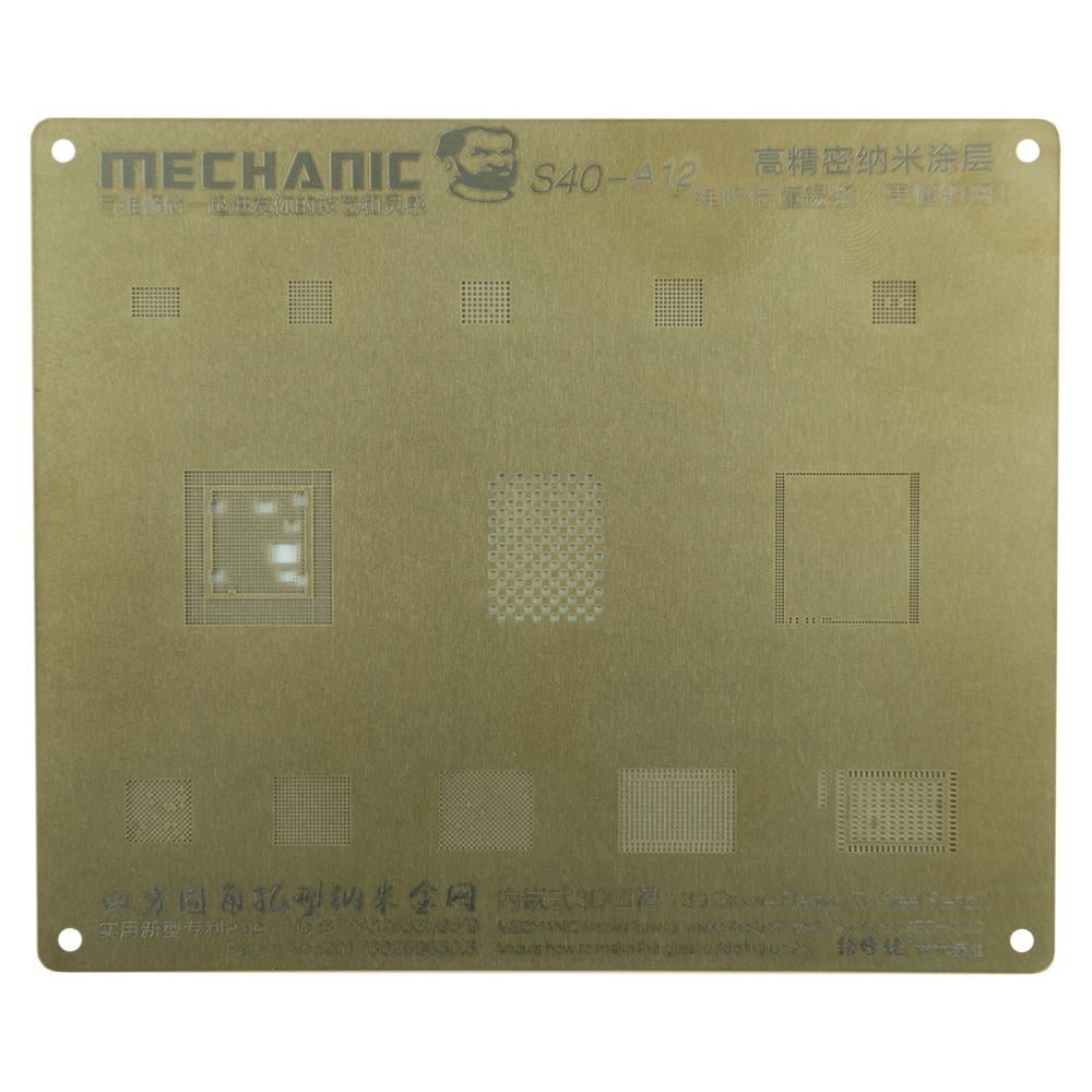 Трафарет 3D BGA Mechanic A12 для iPhone XS/iPhone XR/iPhone XS Max
