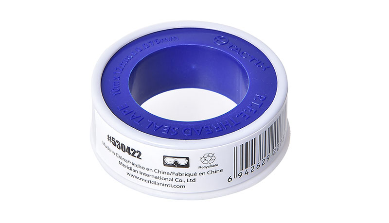 Лента уплотнительная Tactix 530422 12,5x0,075 мм 10 м на основе PTFE Teflon Белый (INRUCTCTP053042200)