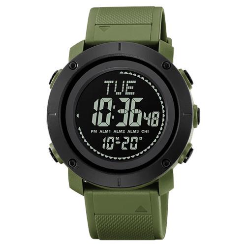 Наручные часы мужские Skmei 2095AG 51 мм Compass Black/Green