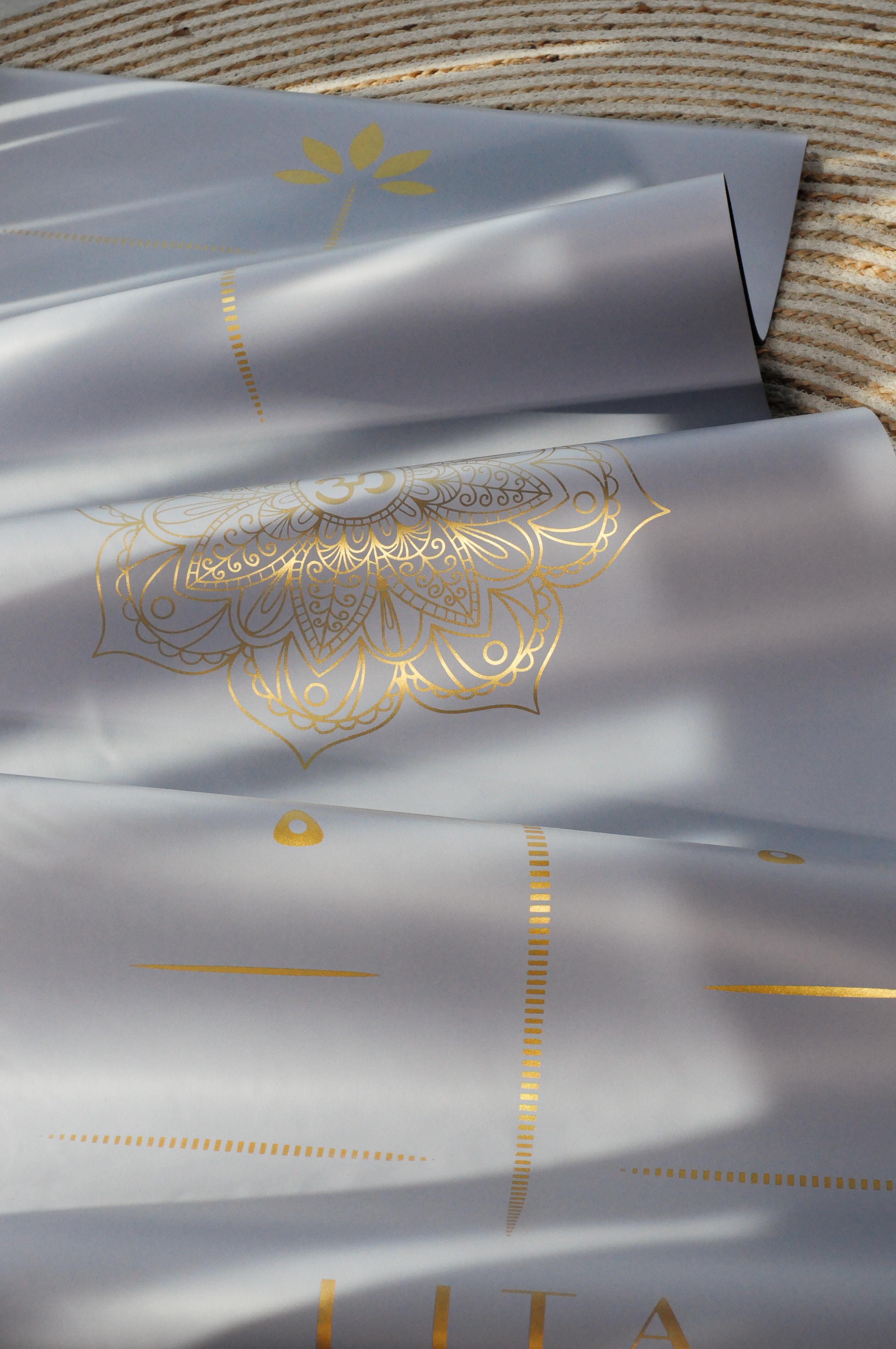 Коврик для йоги и фитнеса Lita Pro Asana PU/каучук 183х68х0,5 см Серый (20-01-6) - фото 4 Коврик для йоги и фитнеса Lita Pro Asana PU/каучук 183х68х0,5 см Серый (20-01-6) - фото 4