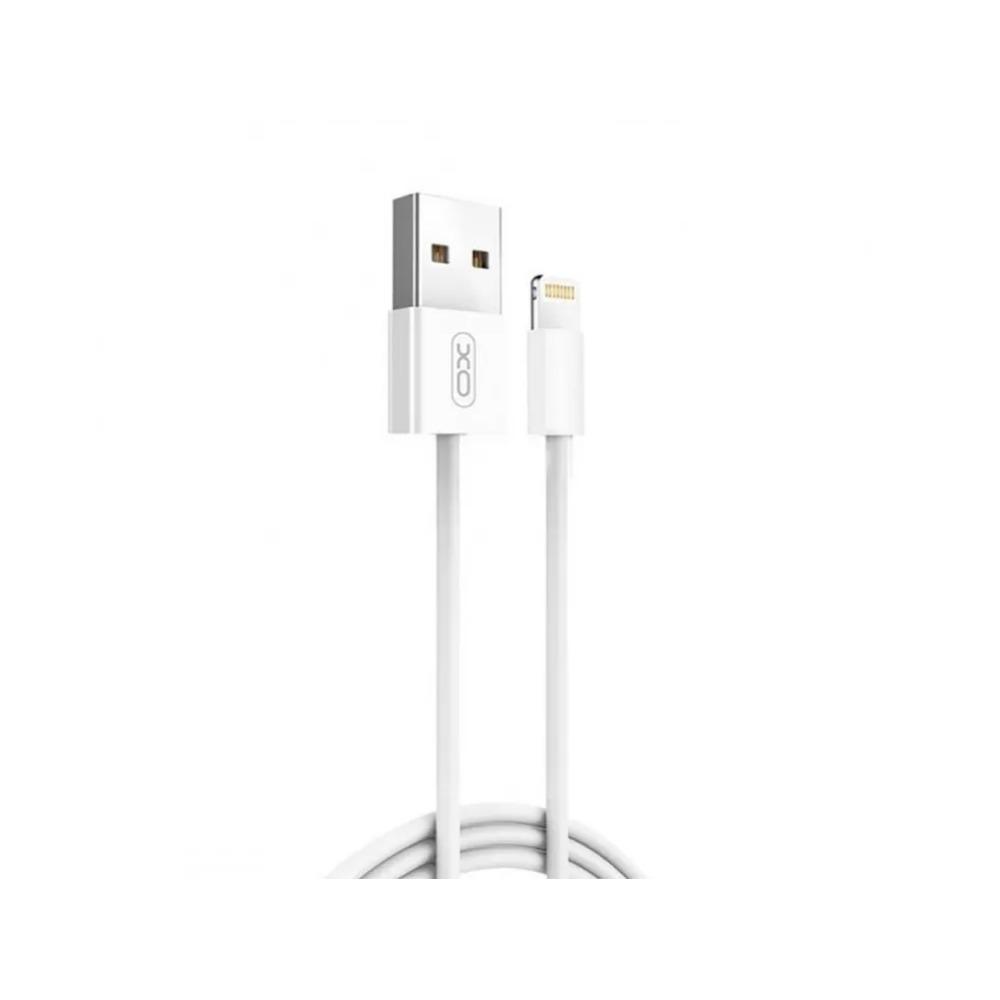 Кабель для зарядки и синхронизации USB XO NB47 USB/Lightning 1 м Белый - фото 3